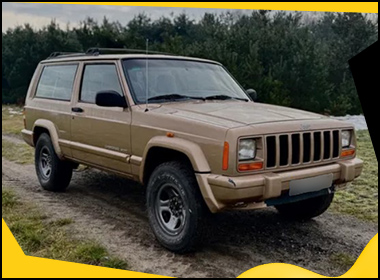 Beżowy Jeep Cherokee zakupiony przez nasz skup