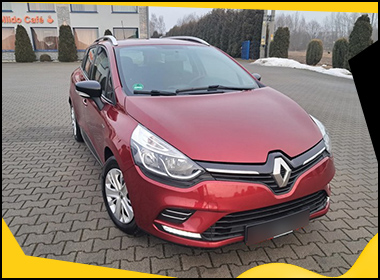 Czerwone Renault Clio – auto zakupione przez nasz skup w Pruszczu Gdańskim